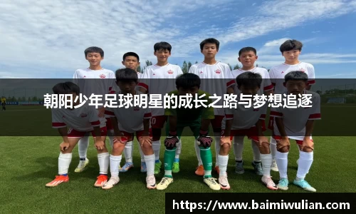 朝阳少年足球明星的成长之路与梦想追逐